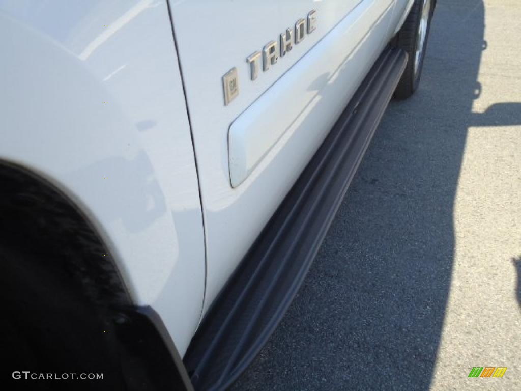 2007 Tahoe LTZ 4x4 - Summit White / Light Cashmere/Ebony photo #4