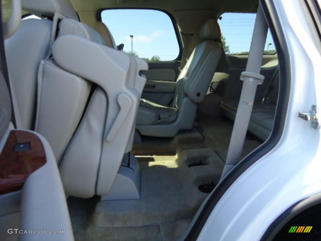 2007 Tahoe LTZ 4x4 - Summit White / Light Cashmere/Ebony photo #19