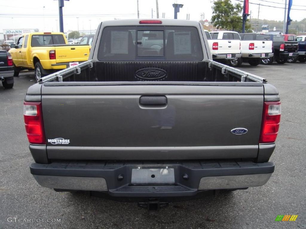 2005 Ranger FX4 Off-Road SuperCab 4x4 - Dark Shadow Grey Metallic / Ebony Black photo #4