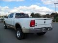 2011 Bright White Dodge Ram 3500 HD Laramie Crew Cab 4x4 Dually  photo #2