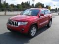 2011 Inferno Red Crystal Pearl Jeep Grand Cherokee Laredo X Package  photo #1