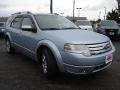 2008 Light Ice Blue Metallic Ford Taurus X Limited  photo #7