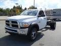 Bright White 2011 Dodge Ram 5500 HD SLT Regular Cab 4x4 Chassis