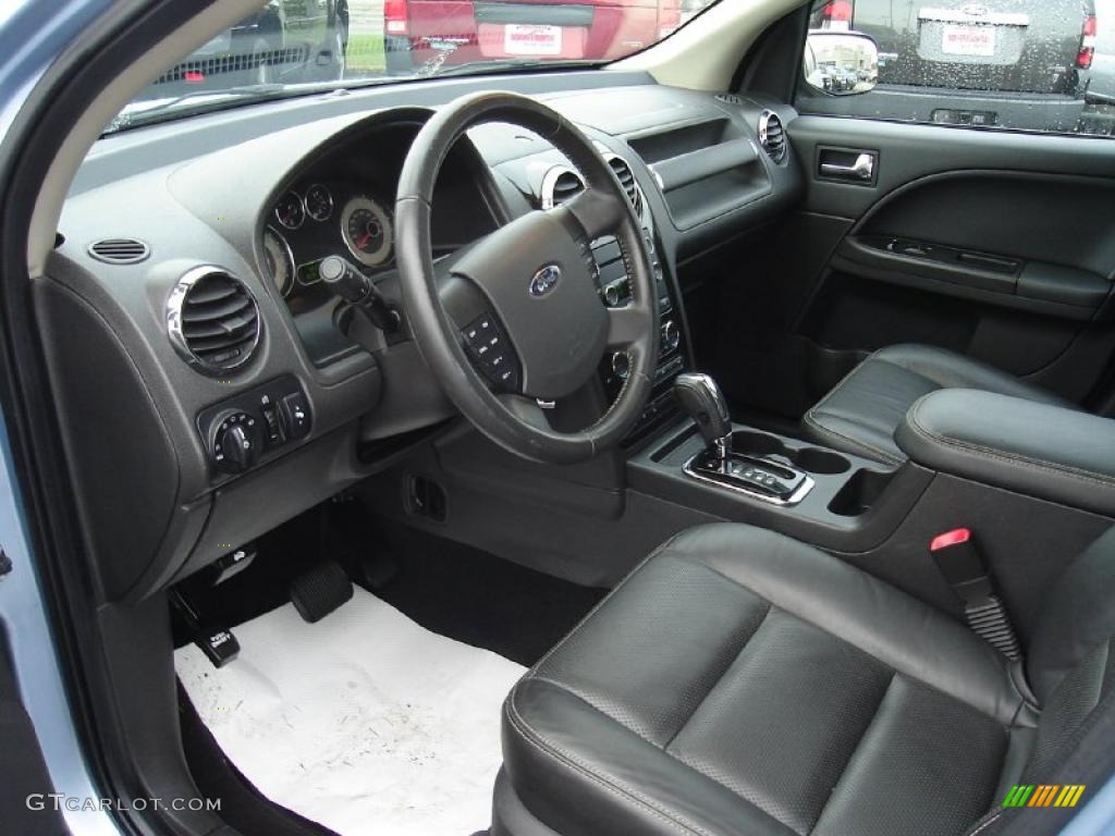 2008 Taurus X Limited - Light Ice Blue Metallic / Charcoal Black photo #25