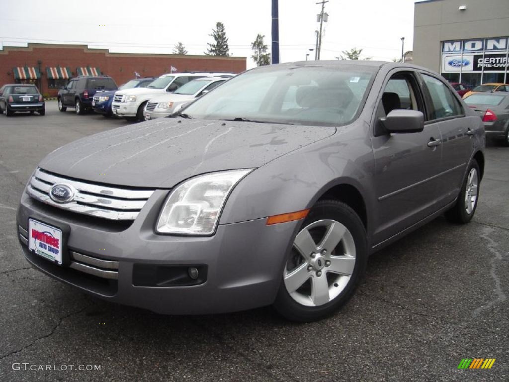 2007 Fusion SE V6 - Tungsten Grey Metallic / Charcoal Black photo #1