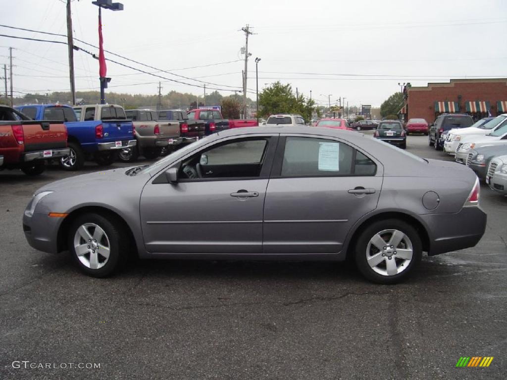 2007 Fusion SE V6 - Tungsten Grey Metallic / Charcoal Black photo #2