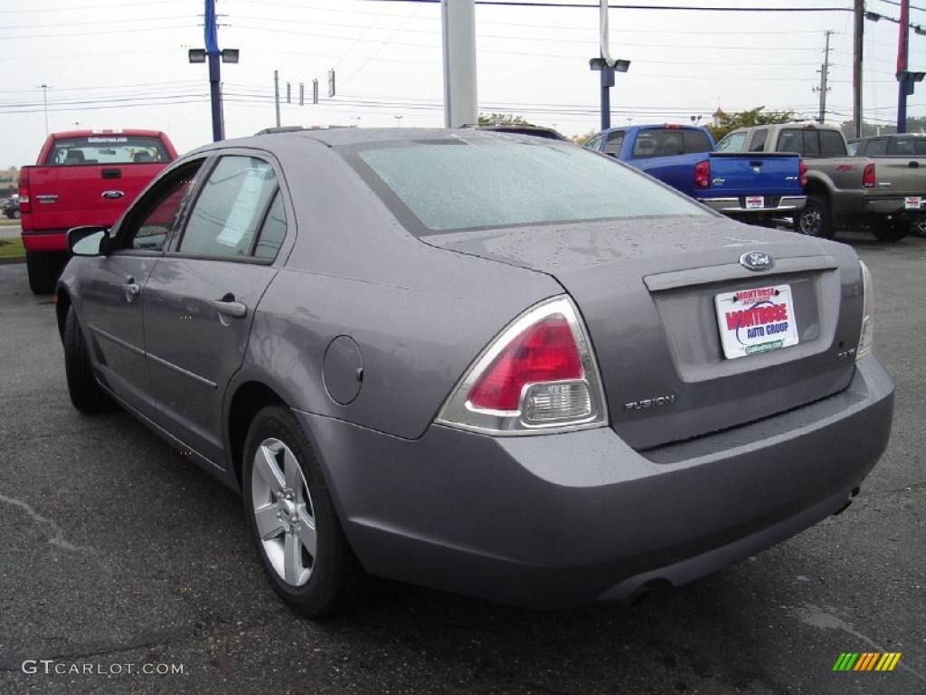 2007 Fusion SE V6 - Tungsten Grey Metallic / Charcoal Black photo #3