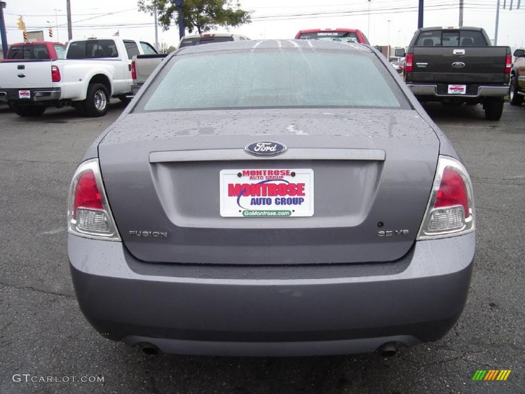 2007 Fusion SE V6 - Tungsten Grey Metallic / Charcoal Black photo #4