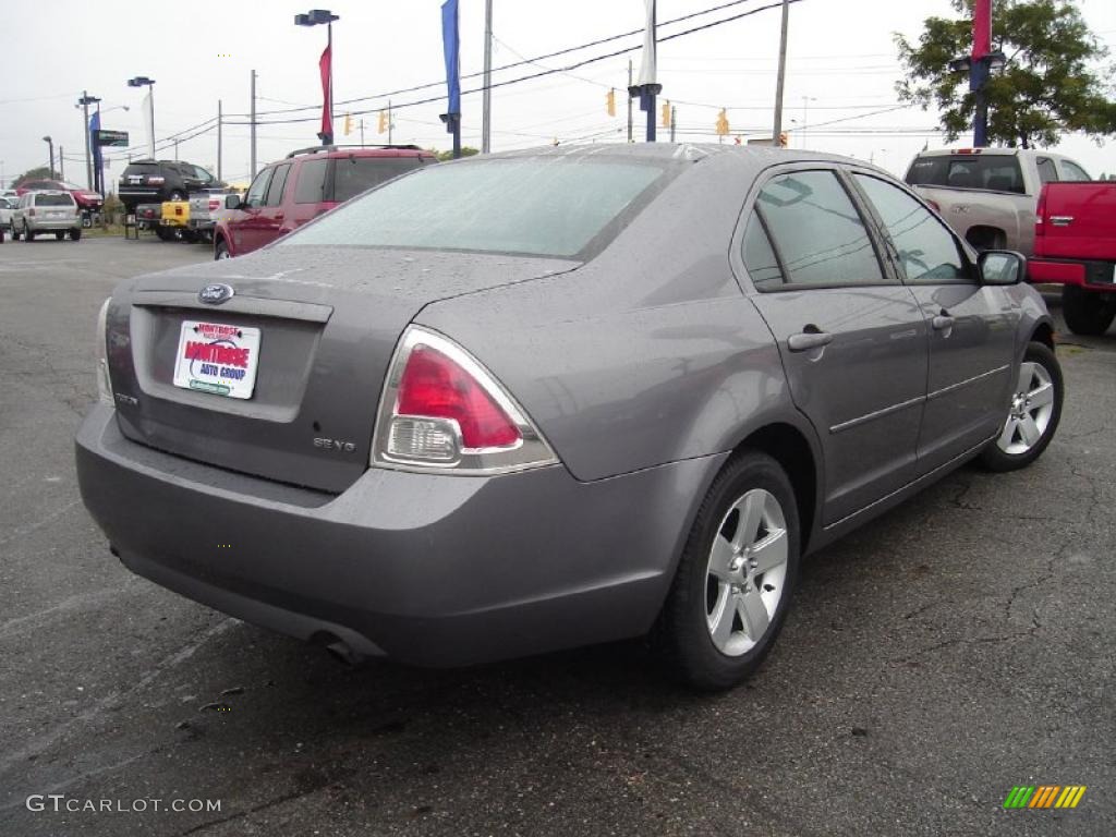 2007 Fusion SE V6 - Tungsten Grey Metallic / Charcoal Black photo #5