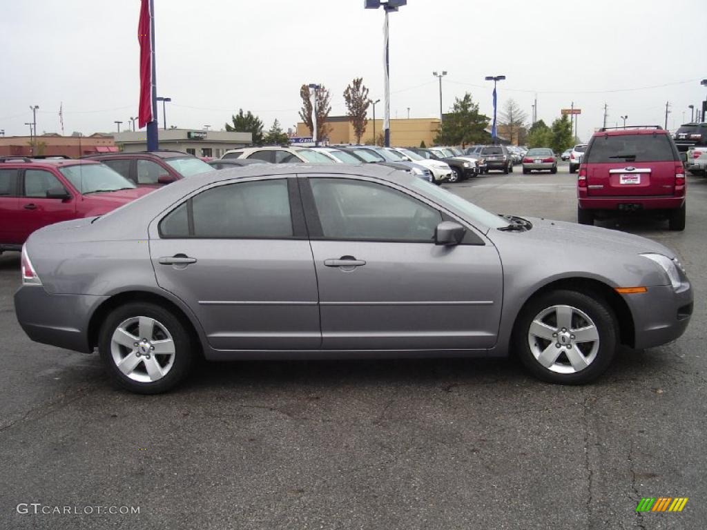 2007 Fusion SE V6 - Tungsten Grey Metallic / Charcoal Black photo #6