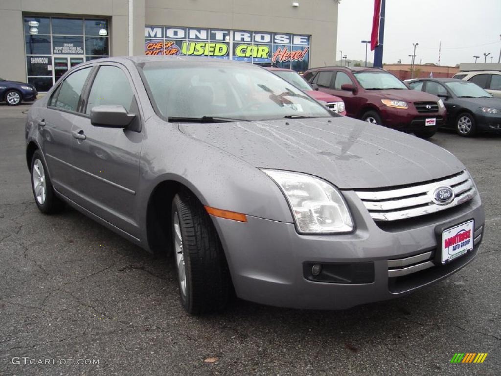 2007 Fusion SE V6 - Tungsten Grey Metallic / Charcoal Black photo #7