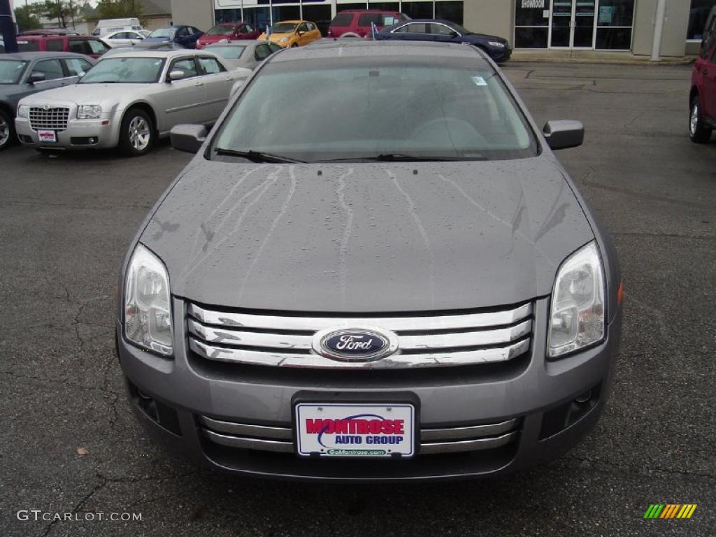 2007 Fusion SE V6 - Tungsten Grey Metallic / Charcoal Black photo #8
