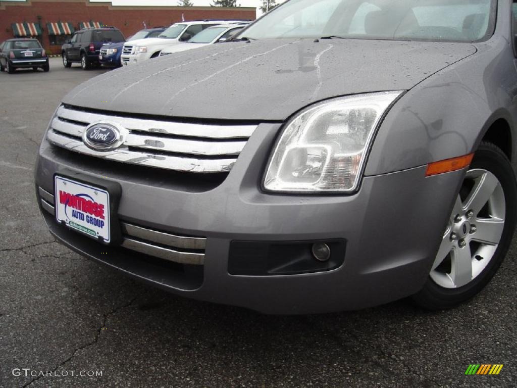 2007 Fusion SE V6 - Tungsten Grey Metallic / Charcoal Black photo #9