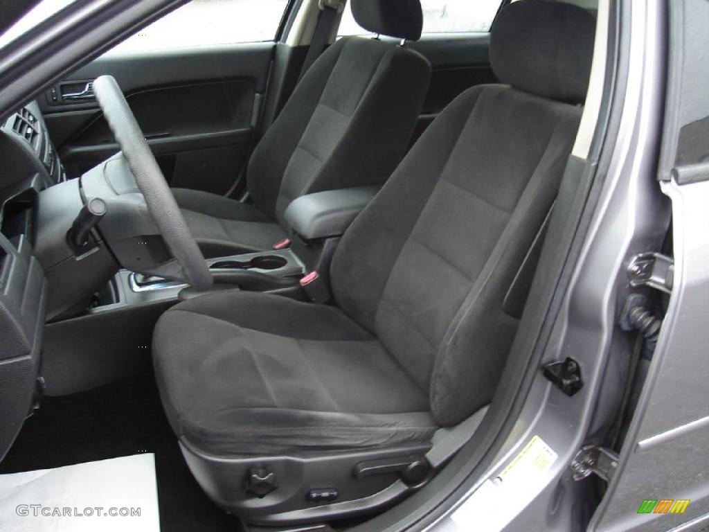 2007 Fusion SE V6 - Tungsten Grey Metallic / Charcoal Black photo #12