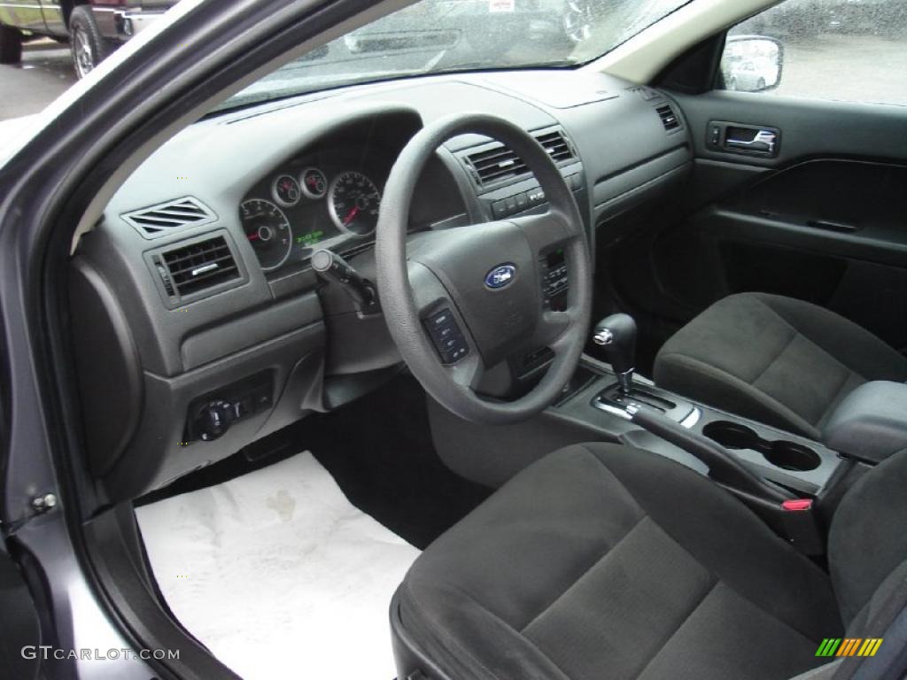2007 Fusion SE V6 - Tungsten Grey Metallic / Charcoal Black photo #20
