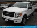 Oxford White - F150 STX SuperCab 4x4 Photo No. 18