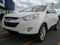 2010 Cotton White Hyundai Tucson Limited AWD  photo #1