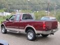 1997 Dark Toreador Red Metallic Ford F150 XLT Extended Cab 4x4  photo #8