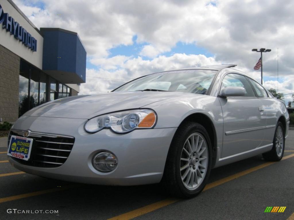 2005 Sebring Limited Coupe - Brilliant Silver Metallic / Charcoal photo #1