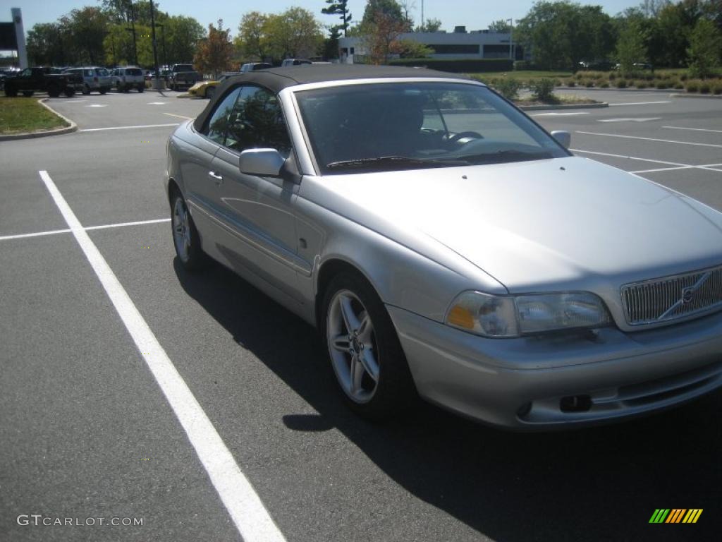 2001 C70 LT Convertible - Mystic Silver Metallic / Gray photo #2