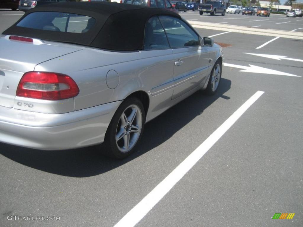 2001 C70 LT Convertible - Mystic Silver Metallic / Gray photo #3