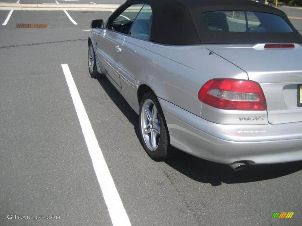 2001 C70 LT Convertible - Mystic Silver Metallic / Gray photo #4