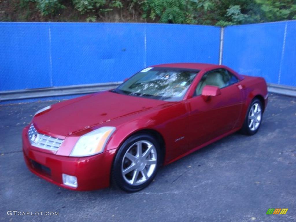 2005 XLR Roadster - Crimson Pearl / Shale photo #1