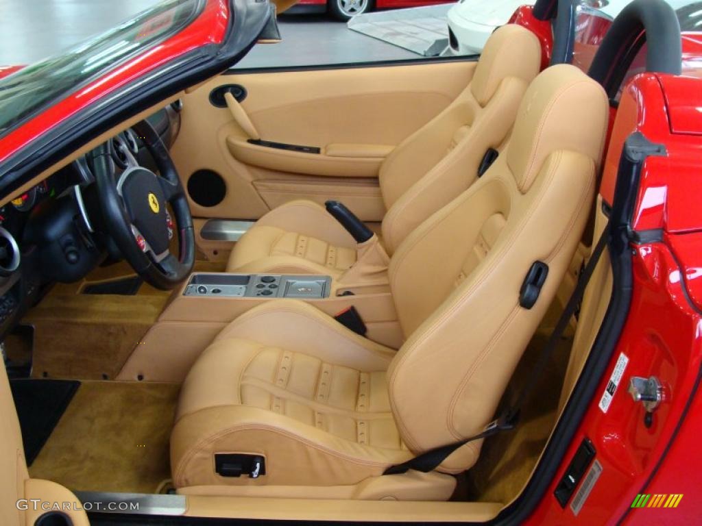 Beige Interior 2006 Ferrari F430 Spider F1 Photo #37572458