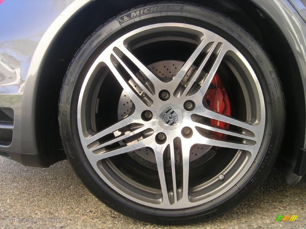 2007 911 Turbo Coupe - Meteor Grey Metallic / Black photo #19