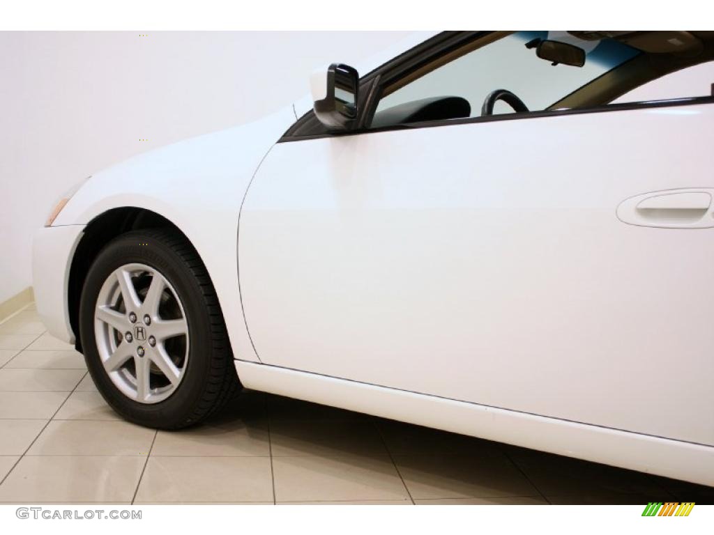 2003 Accord EX V6 Coupe - Taffeta White / Ivory photo #20