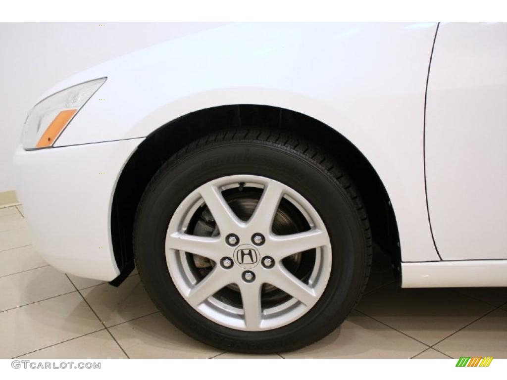 2003 Accord EX V6 Coupe - Taffeta White / Ivory photo #21