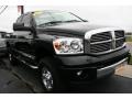 2007 Brilliant Black Dodge Ram 2500 Laramie Quad Cab 4x4  photo #21