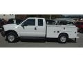 Oxford White - F250 Super Duty XL SuperCab 4x4 Chassis Photo No. 35