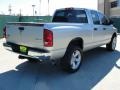 2008 Bright Silver Metallic Dodge Ram 1500 Lone Star Edition Quad Cab 4x4  photo #3