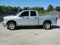 2008 Bright Silver Metallic Dodge Ram 1500 Lone Star Edition Quad Cab 4x4  photo #6