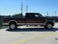 2009 Royal Red Metallic Ford F350 Super Duty King Ranch Crew Cab 4x4  photo #2