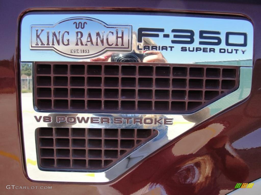 2009 Ford F350 Super Duty King Ranch Crew Cab 4x4 Marks and Logos Photos