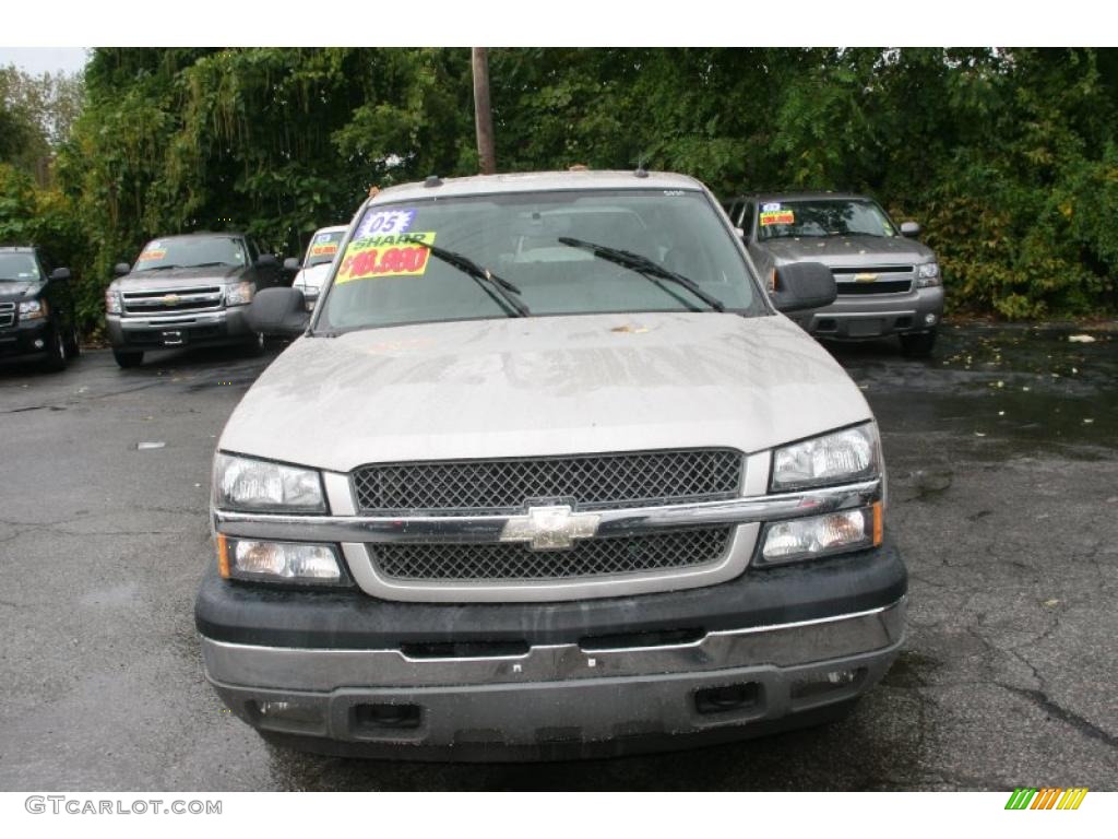 2005 Silverado 1500 Z71 Extended Cab 4x4 - Silver Birch Metallic / Medium Gray photo #2