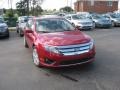 2011 Red Candy Metallic Ford Fusion SE  photo #2