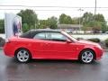 2010 Laser Red Saab 9-3 2.0T Convertible  photo #2