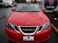 2010 Laser Red Saab 9-3 2.0T Convertible  photo #4