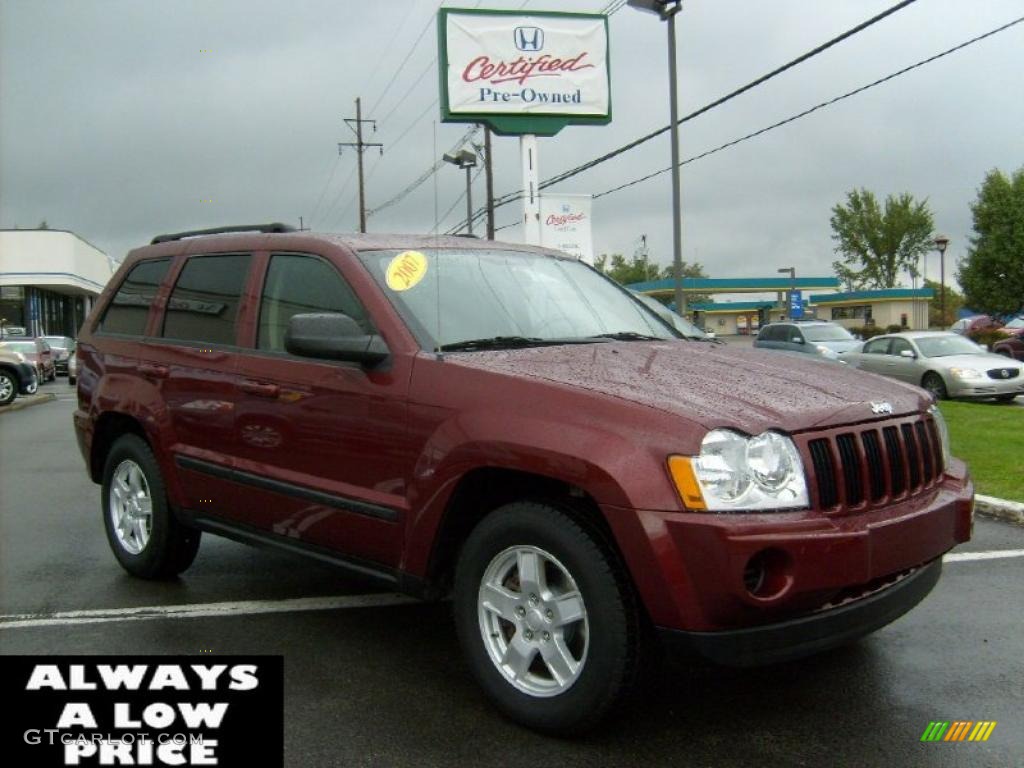 2007 Grand Cherokee Laredo 4x4 - Red Rock Crystal Pearl / Medium Slate Gray photo #1