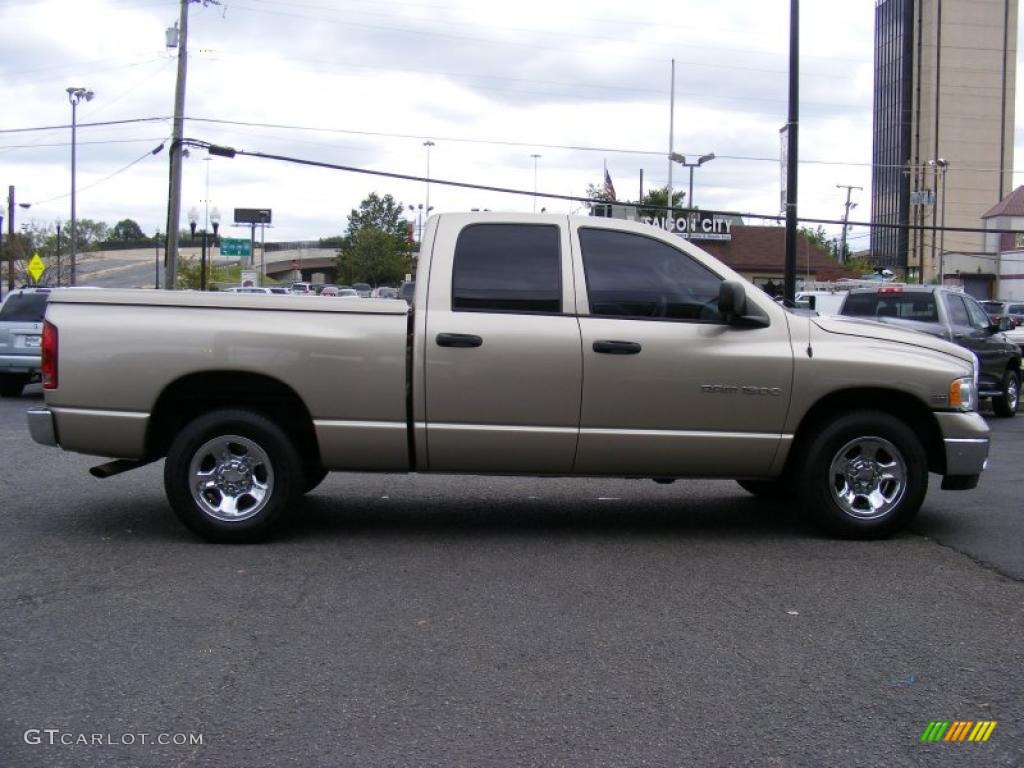 2005 Ram 1500 SLT Quad Cab - Light Almond Pearl / Taupe photo #4