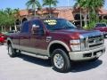 2008 Dark Copper Metallic Ford F350 Super Duty King Ranch Crew Cab 4x4  photo #1