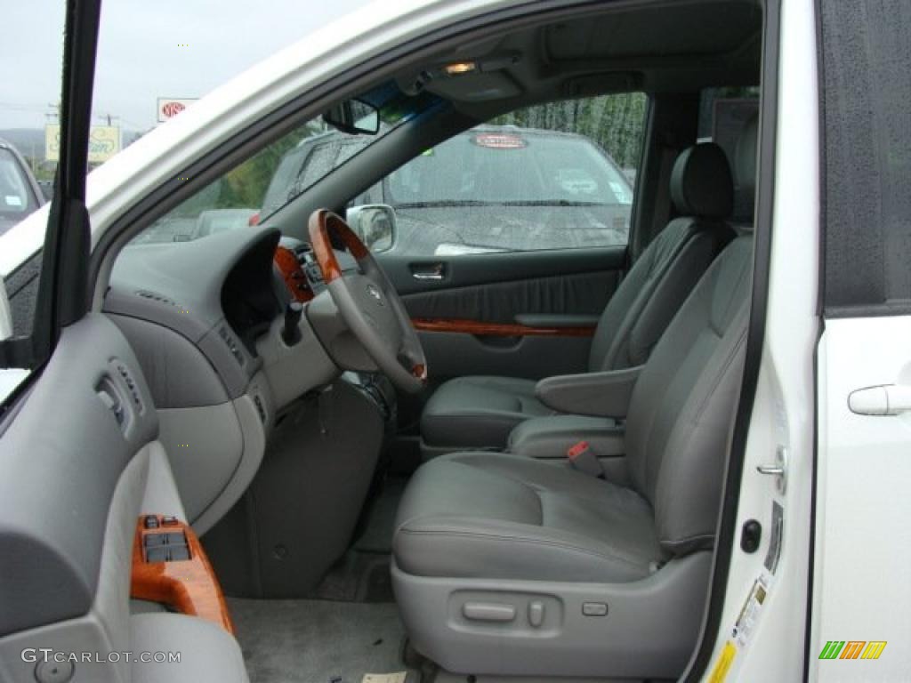 2007 Sienna XLE Limited AWD - Natural White / Stone photo #7