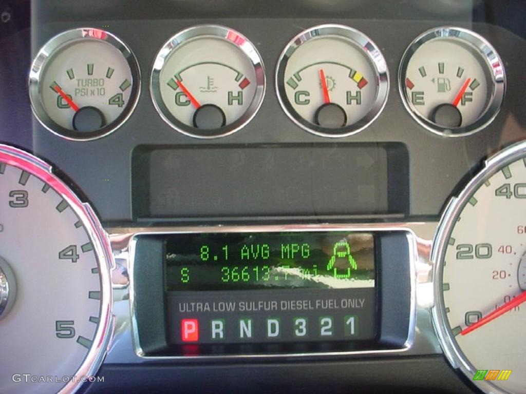 2008 F350 Super Duty King Ranch Crew Cab 4x4 - Dark Copper Metallic / Chaparral Brown photo #32