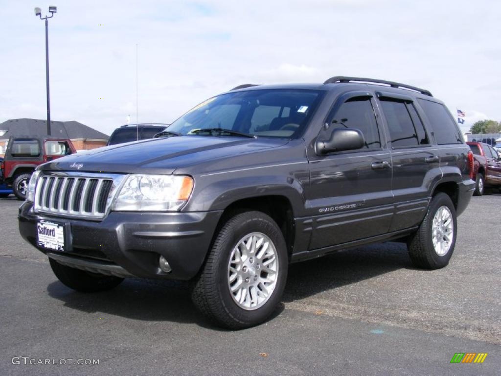 2004 Grand Cherokee Limited 4x4 - Graphite Metallic / Taupe photo #1