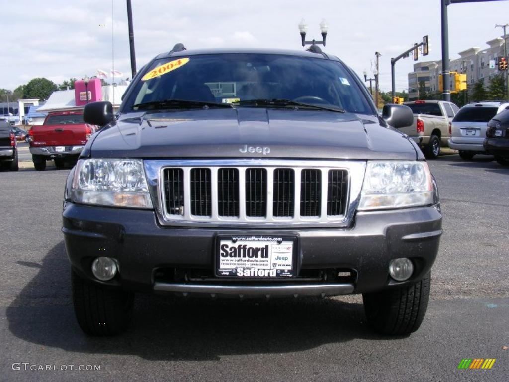 2004 Grand Cherokee Limited 4x4 - Graphite Metallic / Taupe photo #2