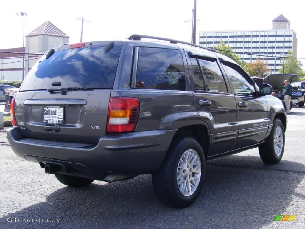 2004 Grand Cherokee Limited 4x4 - Graphite Metallic / Taupe photo #5