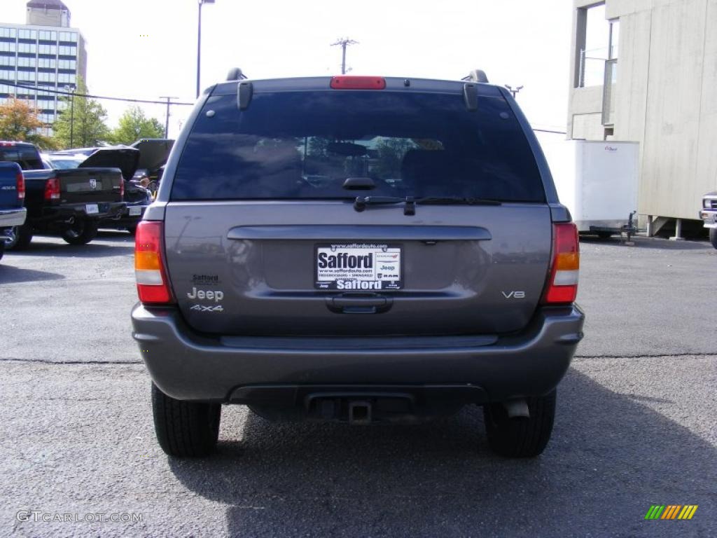 2004 Grand Cherokee Limited 4x4 - Graphite Metallic / Taupe photo #6
